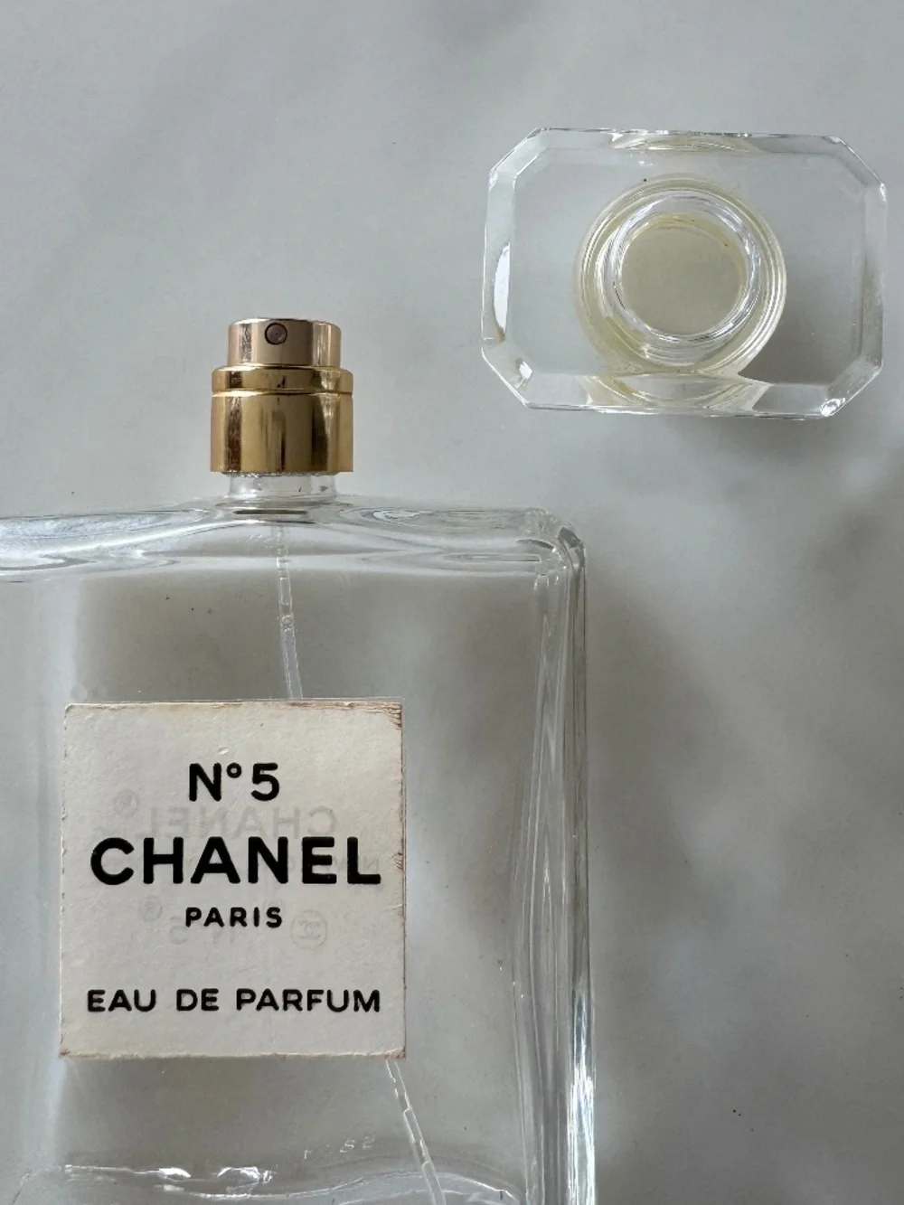 Chanel No 5 Empty 200ml Perfume Bottle
